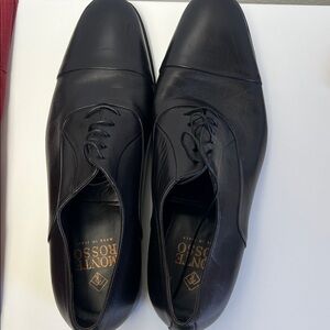 Monte Rosso Classic Black Oxfords